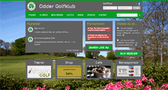 Desktop Screenshot of oddergolf.dk